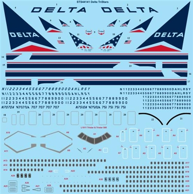 1:144 Delta L.1011 Tristar
