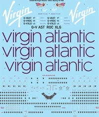 1:144 Virgin Atlantic (2010 cs) Boeing 747-400