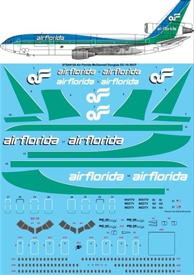 1:144 Air Florida McDD DC-10-30