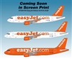 1:144 EasyJet Airbus A.319 / A.320