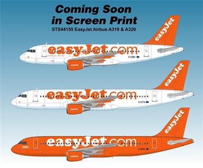 1:144 EasyJet Airbus A.319 / A.320