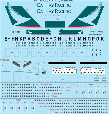 1:144 Cathay Pacific Boeing 777-200 / -300ER