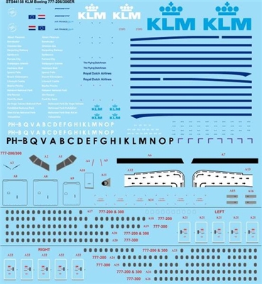1:144 KLM Boeing 777-200ER / -300ER