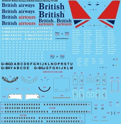 1:144 British Airways / Airtours 'Negus' Boeing 737-200