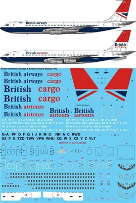 1:144 British Airways / Airtours Boeing 707-336C/-436