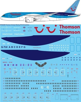 1:144 Thomson Airways Boeing 787-8