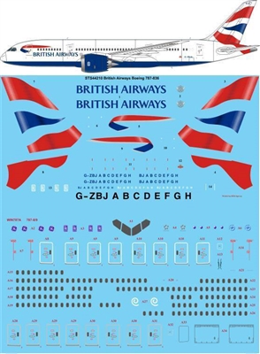 1:144 British Airways Boeing 787-8