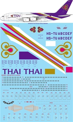 1:144 Thai Airways Airbus A.380-800