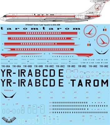 1:144 Tarom Ilyushin 62 / 62M