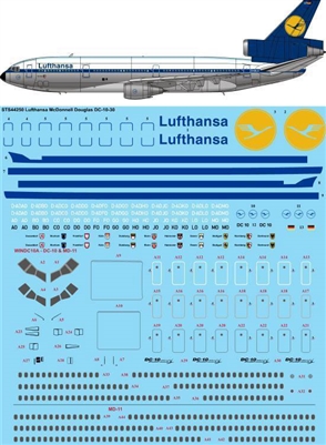 1:144 Lufthansa McDD DC-10-30
