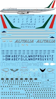 1:144 Alitalia Douglas DC-8-43 / -62
