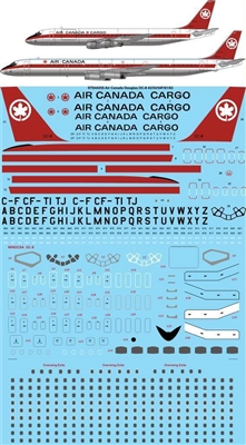 1:144 Air Canada Douglas DC-8-54/54F/61/63