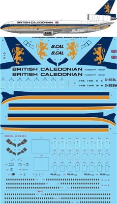 1:144 British Caledonian (earlier) McDD DC-10-30