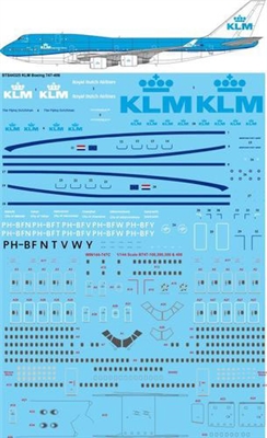 1:144 KLM (2015 cs) Boeing 747-400