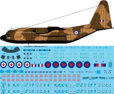 1:144 Royal Air Force C.130K Hercules