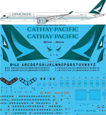 1:144 Cathay Pacific Airbus A.350-1000