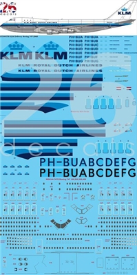 1:144 KLM Boeing 747-200B (delivery cs)