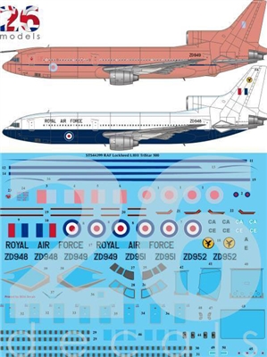 1:144 Royal Air Force L.1011 Tristar 500 (K1/KC1/C2/C2A)