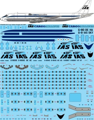 1:144 IAS Cargo Douglas DC-8-54F