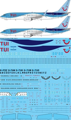 1:144 Tui Boeing 737-800 / -MAX8