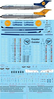 1:144 Lufthansa, Condor Boeing 727-230