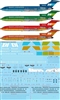1:144 Braniff International 'Flying Colors' Boeing 727-200