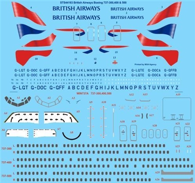 1:144 British Airways / Airtours 'Negus' Boeing 737-200