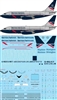 1:144 British Airways / Airtours 'Landor' Boeing 737-200