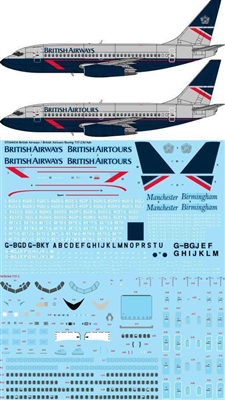 1:144 British Airways / Airtours 'Landor' Boeing 737-200