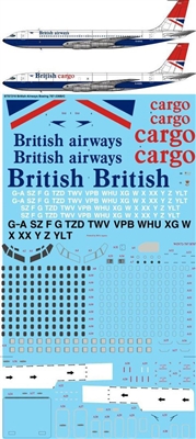 1:72 British Airways / Cargo Boeing 707-336B/C