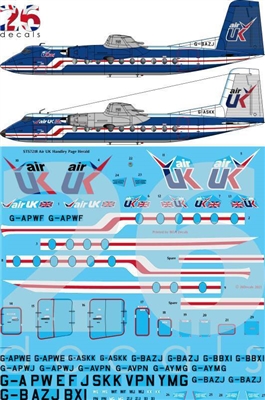 1:72 Air UK HPR-7 Herald