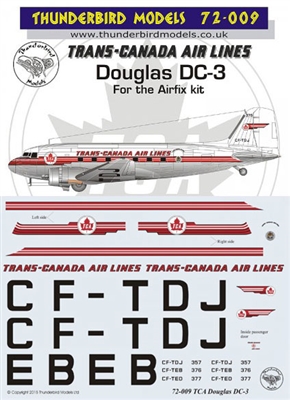 1:72 Trans Canada Airlines Douglas C.47