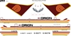 1:100 Orion Airways Boeing 737-200