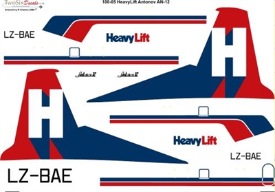1:100 Heavylift Antonov 12