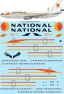 1:100 National Airlines McDD DC-10-10