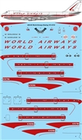 1:200 World Airways Boeing 747-200C