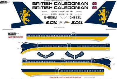 1:200 British Caledonian (early c/s) McDD DC-10-30
