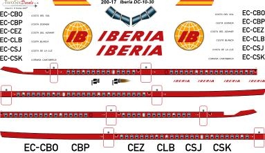 1:200 Iberia McDD DC-10-30