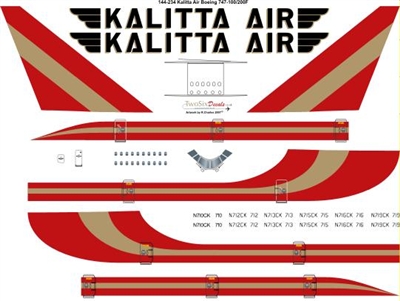 1:200 Kalitta Air Boeing 747-200F