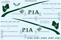 1:200 Pakistan International Boeing 747-300