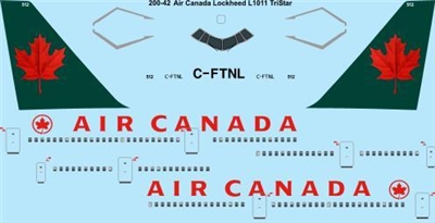 1:200 Air Canada (1992 cs) L.1011 Tristar 1