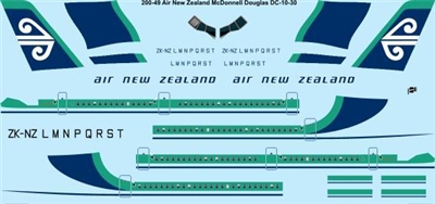 1:200 Air New Zealand McDD DC-10-30
