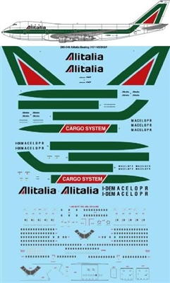1:200 Alitalia / Alitalia Cargo Boeing 747-100/200B/200F