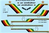 1:200 Air Zimbabwe Boeing 767-200