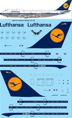1:200 Lufthansa Boeing 747-130