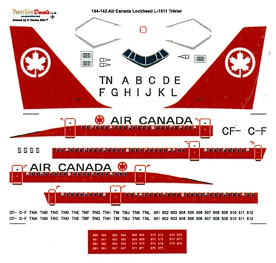 1:400 Air Canada (delivery) L.1011 Tristar 1