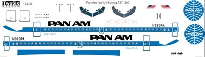 1:144 Pan Am Boeing 737-200