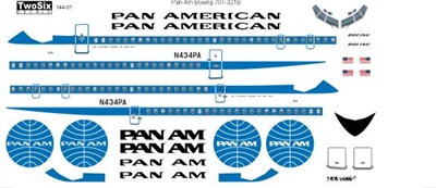 1:144 Pan Am Boeing 707-320B/C