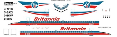 1:144 Britannia Airways Boeing 737-200