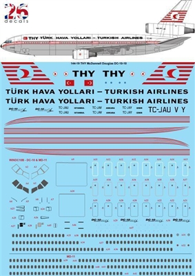 1:144 Thy (Turkish) McDD DC-10-10